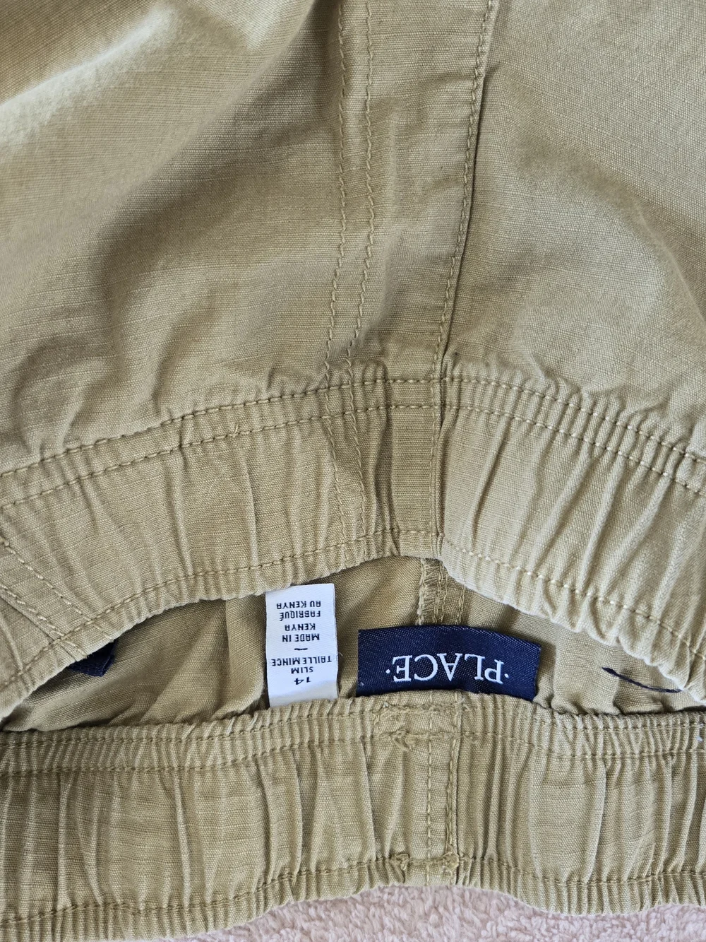 Lot of Cargo Shorts - Navy and Khaki